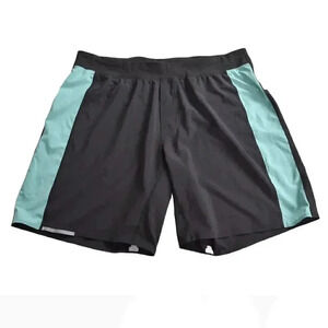 Lululemon Men's Athletic  Running Shorts Gray Blue 9" Size XXL